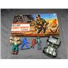 Image 2 : GI Joe Combat Infantry Game Hasbro, Assorted Action Figures, Metal Military Jeep