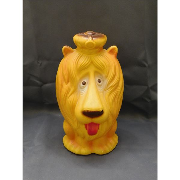 Vintage Lippy Linus Lion Reliable Piggy Bank Plastic circa 60s