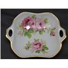 Image 1 : Small Royal Albert Candy / Serving Tray with handles "American Beauty" Fine Bone China England