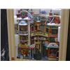 Image 5 : LARGE LOT of Lemax Christmas Village Decorations Storefronts, Gazebo, Decorations, Figures, Etc