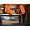 Image 3 : Box of Assorted Clamps Various Styles, Sizes , Etc