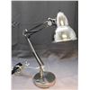 Image 1 : Chrome Adjustable Desk Lamp Modern Industrial Goose Neck