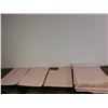 Image 1 : 60+ sheets of FLONGS from local Winnipeg Printing Warehouse Stamping Sheets 1940s-50s