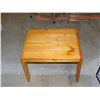 Image 1 : Wooden Side Table Square w Removeable Top