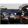 Image 1 : FULL Golf Set, 3 Hogan Driver, 1 Putter, 1-9 Clubs, Carry Case, Golf Balls, Tees, Titlest, Socks