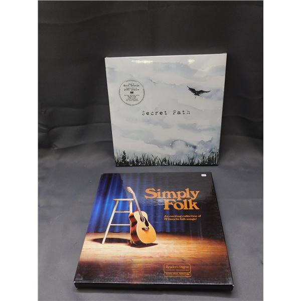 Lot of 2 SEALED Gord Downie Box Set Vinyl, Book, Posters