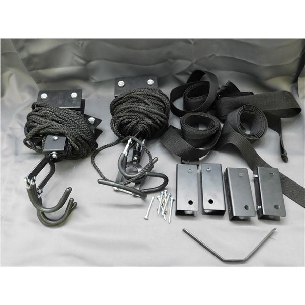 Garage Storage Pulley System / Suspended Storage for Bikes, Kayaks, Etc