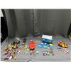 Image 1 : Lot of 5 Playmobil Sets Pirates, Boat, Offroader, Etc w Accessories and Figures