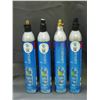 Image 1 : Lot of 4 Soda Stream C02 Canisters 2 Full 2 Empty.