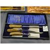 Image 2 : Lot of 3 Vintage Carving Sets England