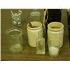 Image 2 : Lot of Assorted Vintage Antique Toaster., Canisters, Bottle, Glass Ware
