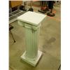 Image 1 : White Greek / Roman Pillar White Chalkware