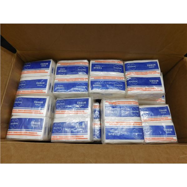 Box of 31 NEW Tissue 2-Packs 10 in each pack.