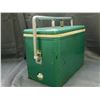 Image 5 : Vintage Green Metal Coleman Cooler Trunk Ice Chest