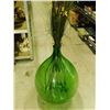 Image 2 : LARGE Green Glass Rounded Vase