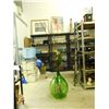 Image 3 : LARGE Green Glass Rounded Vase