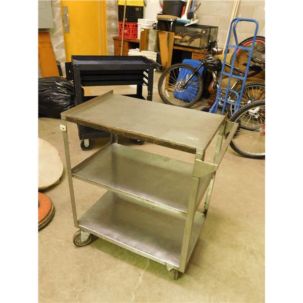 Stainless Steel 3 Tier Trolley