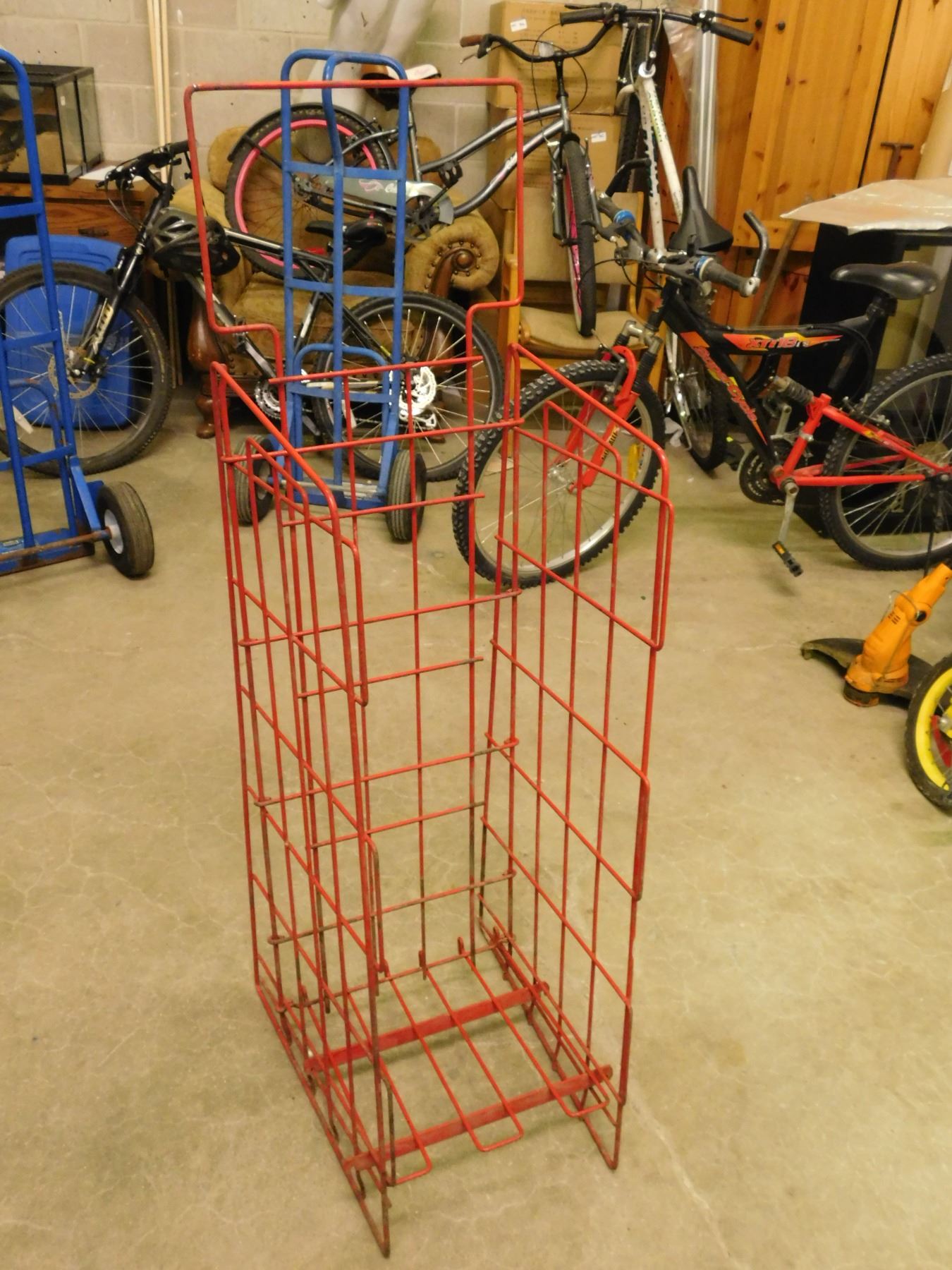 Missing Display Rack Vintage Coca Cola 2L Store Display Rack missing sign
