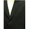 Image 2 : Moore's Men's Overcoat / Blazer Suit Jacket 42 Tall in Black Pronto Vomo Platinum