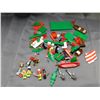 Image 1 : LEGO Hawaii Set 9 People 2 Boats 1 Shark + Bricks / Weapons