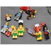 Image 2 : LEGO Hawaii Set 9 People 2 Boats 1 Shark + Bricks / Weapons