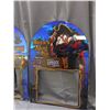 Image 2 : Lot of 2 Casino Slot Machine Glass Signs Front Face Denver Duck, Buck & Ahoy
