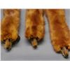 Image 2 : Lot of 3 Mink Pelts Collar Clip
