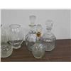 Image 3 : Lot of Glass Vases & Decanters