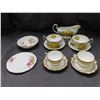 11pcs Loving Tea Cups Saucers Royal Albert "Tea Rose"  Gravy Boat, Bowl, Paragon, Coalport