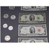 Image 3 : Lot of Vintage US Money x4 $2 Bills, 1 Silver 50c Piece