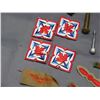 Image 4 : Lot of Vintage WW2 Era Canadian Military Patches, Ribbons & Collar Badges