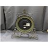 Image 2 : Antique Style Ornate Metal Mantle Clock