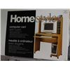 Image 2 : Home Styles Computer Cart with Hutch BOXED