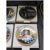 Image 2 : Lot of 6 Bradford Exchange Collector Plates 3 Different Series Field Trip, Cozy Country Corners, etc