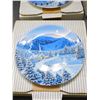 Image 2 : Lot of 4 Dominion China Bradford Exchange Collector Plates The Spirit of Christmas