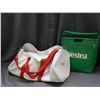 Image 1 : Lot of 2 Promo Advertising Bags Nestea Cooler & HUGO Boss Duffel Bag