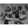 Image 3 : Lot of 20+ A Wolf Original Soapstone Style Animal Figurines
