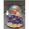 Image 3 : Disney The Little Mermaid Music Box Snow Globe "Under The Sea"