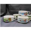 Image 2 : Lot of 8 Campbells Soup Mugs Sports Artwork