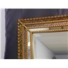 Image 5 : 42" x 30" LARGE Ornate Gilded Over Mantel / Horizontal Wall Mirror Beveled Edges