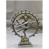 Cast Brass Hindu Nataraja Shiva Statue Vintage
