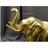 Image 2 : Large Brass Elephant Sculpture