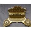 Image 5 : Bronze Ornate Desk Adornment Letter Holder with Ink Wells