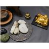 Image 3 : Bundle of Small Trinkets Rocks, Pottery, Wooden Elephants, Buddha