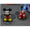 Image 6 : Lot of 2 *damaged* Walt Disney Classics Collection Peter Pan & Magician Mickey and 2 Small Glass Fig