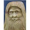 Image 3 : Artist Signed Wood Carved Face of Man Rectangular Sculpture
