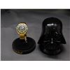 Image 1 : FOSSIL Star Wars Gold Edition Darth Vader Quartz Watch Twenty Years Genuine Leather Strap, Case
