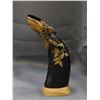 Image 1 : Hand Carved Buffalo Horn Canada Cranbrook BC