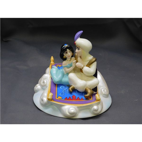 Schmid Made in Malaysia Aladdin A Whole New World Ceramic Music Box