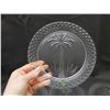 Image 2 : Lot of 6 Shannon Crystal Palm Tree Plates